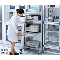 アズワン 機器モニター台 638×650×1442mm ML-2 1台(1個) 3-5663-02（直送品）