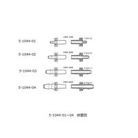 アイシス ルアーフィッティング(軟質チューブ用) 10入 VRS206 1袋(10個) 5-1044-02（直送品）