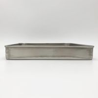 松本製器 ステン蓋付バット (330×270×41mm) No.5 1個 5-173-12（直送品）