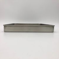 松本製器 ステン蓋付バット (360×300×41mm) No.6 1個 5-173-13（直送品）