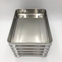 丸山ステンレス 積重ね式ステンバット 3.5L (5段フタ付) 小 345×265×224mm 5-174-02 1個（直送品）