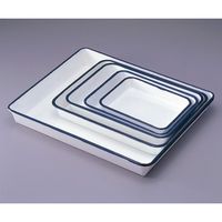 オオモリ ホーローバット 六ッ切 5-176-03 1個（直送品）