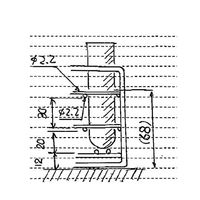 三和化研工業 ステンレス製試験管立 φ12mm 5×10配列 SS12-50 1個 6-302-01