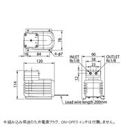 榎本マイクロポンプ製作所 交流式エアーポンプ 吸排両用型 GS-6EA 1台 1-5698-11（直送品）