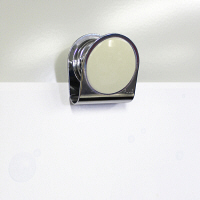 プラス カラーマグネットクリップ(大)ホワイト 80565 1個