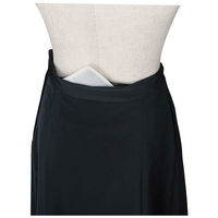 フォーク（FOLK） nuovo バックアップカイロポケット付ソフトプリーツスカート ネイビー 5号 FS45791-7 1着（直送品）