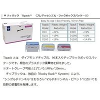 ギルソン ダイアモンドフィルターチップ DFL10ST 滅菌済 0.1~10μL 96本×10箱 F171203 1箱(960本)（直送品）