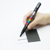 三菱鉛筆 ユニポスカ 細字 PC-3M 黒 PC3M.24 1セット（5本） uni（ユニ）