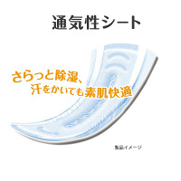 アテント　コットン100%自然素材パッド多い時・長時間も安心　1パック（16枚入）　大王製紙