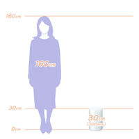 プチプチ（R） エアークッション d36 幅300mm×10m巻 コアレス 紙管なし 1巻 川上産業