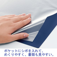 スーパーエコノミークリアーファイル+ 固定式20ポケット 10冊 クリア プラス  オリジナル