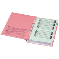 カラー仕切カード（フラットファイル用）A4タテ 5山 シキ-250 100組 コクヨ