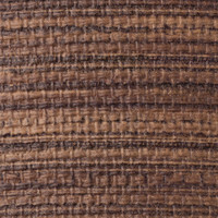 布地風ビニールスリッパ　デコア ブラウン　1ケース（40足）