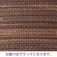 布地風ビニールスリッパ デコア ブラック 1ケース（40足）