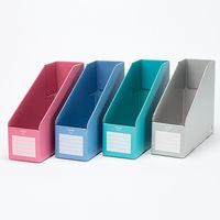 コクヨ ファイルボックス縦・横用A4収容幅94mm ピンク フーE455P 1セット(25冊:1冊×25)