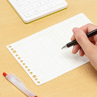 コクヨ　一色刷りルーズリーフ　B6　売上帳　100枚　リ-372　1セット（3冊：1冊×3）