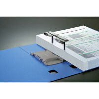 コクヨ チューブファイル 両開き パイプ式ファイル Vツイン（オール樹脂）A4縦とじ厚60背幅74青フ-VT660NB 1セット（16冊：1冊×16）（直送品）