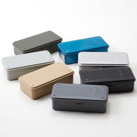 トラスコ中山 TRUSCO トランク型工具箱 203X109X56 ブルー T-190 1個 120-0909