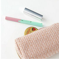 プラス ツイッギー フィットカットカーブ携帯はさみ ピーチ×ミント 34573