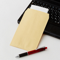 寿堂　コトブキ封筒（クラフト・センター貼り） 角8　1000枚