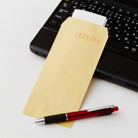 寿堂　コトブキ封筒（クラフト・センター貼り） 長4〒枠あり　1000枚