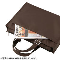 サンワサプライ カジュアルPCバッグ ブラック/15.6インチワイドまで対応 BAG-CA4BK 1個