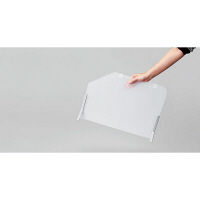 キングジム デスクトップパネル タテテ 幅435×高さ320・350mm 1枚（取寄品） デスクパーテーション（取寄品）