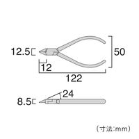 フジ矢 先端用ニッパ　12S-120 1個