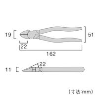 JIS強力ニッパ 70-150 フジ矢
