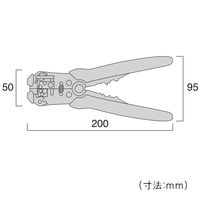 フジ矢 オートマルチストリッパ PP707A-200 1個