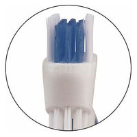 【義歯ブラシ】 入れ歯ブラシ Ciメディカル CiデンチャーブラシAD オレンジ 17564 1本