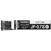 ボールペン替芯　サラサ単色用　JF-0.7mm芯　黒　ゲルインク　10本　RJF7-BK　ゼブラ