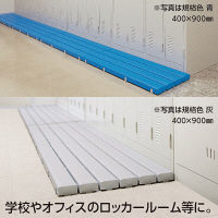 テラモト 抗菌安全スノコ 幅900×奥行400mm ブルー　1台
