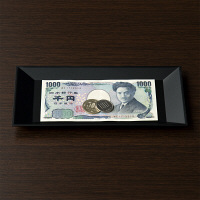 アスクル　つり銭トレー　アクリル　黒  オリジナル