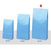 ササガワ 角底袋 クリスタルブルー 50-3711 1セット(1包(100枚)×2)