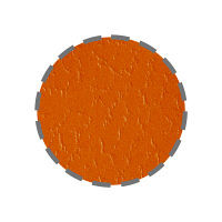 レザートーン手提袋　丸紐　マンダリン　L　1セット（50枚：10枚入×5袋）　スーパーバッグ  オリジナル