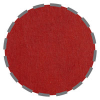 手提げ紙袋　丸紐　ベーシックカラー　赤　S　1袋（50枚入）　スーパーバッグ  オリジナル