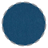 手提げ紙袋　丸紐　ベーシックカラー　青　S　1袋（50枚入）　スーパーバッグ  オリジナル