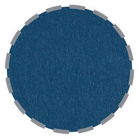 手提げ紙袋　丸紐　ベーシックカラー　青　L　1袋（50枚入）　スーパーバッグ  オリジナル