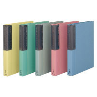 コクヨ　クリヤーブック　タフネス　替紙式　A4タテ　30穴　23ポケット　青　ラ-F730B　10冊