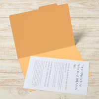 プラス　個別フォルダー　B4　イエロー　FL-068IF　87437　1袋（10枚入）