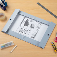 コクヨ　図面ファイル（超スリムタイプ）　A2　色板紙2つ折　約50枚収容　青　セ-FD7B　1セット（40冊）