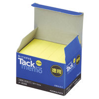 コクヨ タックメモ お徳用 52×14.5mm 黄 100 メ-2005 1セット(25000枚:2500枚×10箱)