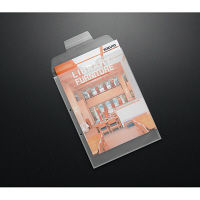 コクヨ（KOKUYO） ファイリングホルダー（2穴開） マチ付き封筒型 A4縦 透明 フ-GHE750T 1セット（100枚：10枚入×10パック）