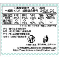 リーブル　こども用サージカルマスク 3層式　No2867　こども用サイズ　ホワイト　使い捨て　不織布　1箱（50枚入）