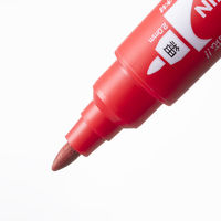 トンボ鉛筆【MONO】油性ツインマーカー モノツインE 赤 業務用パック 10本