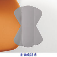 CG11WR FZK3 |オカムラ CG-M オフィスチェア 肘無し 背メッシュ座ファブリック ミディアムブルー 1脚（直送品）