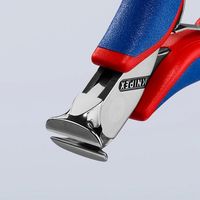 エスコ 115mm 精密用エンドニッパー(グリップ・バネ付) EA536KE-1 1丁（直送品）