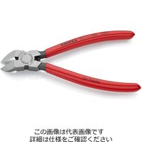 エスコ 160mm ニッパー・プラスティック用(バネ付/45 ゚) EA536KP-3 1丁(1本)（直送品）