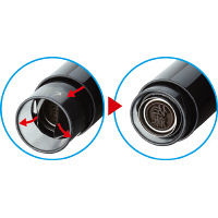 シャチハタ ネーム9キャップレスホルダー ブルーリーフ XL-9PCLAS1  オリジナル